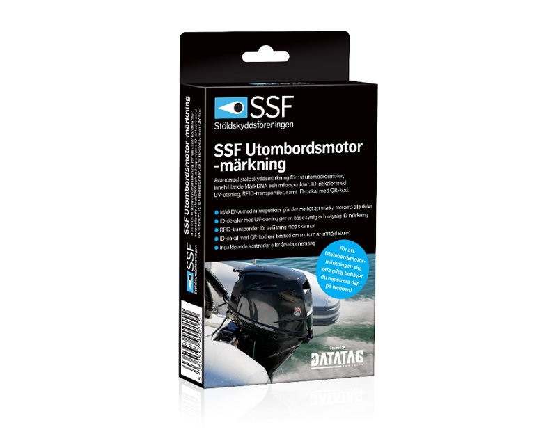 SSF Utombordsmotor-märkning