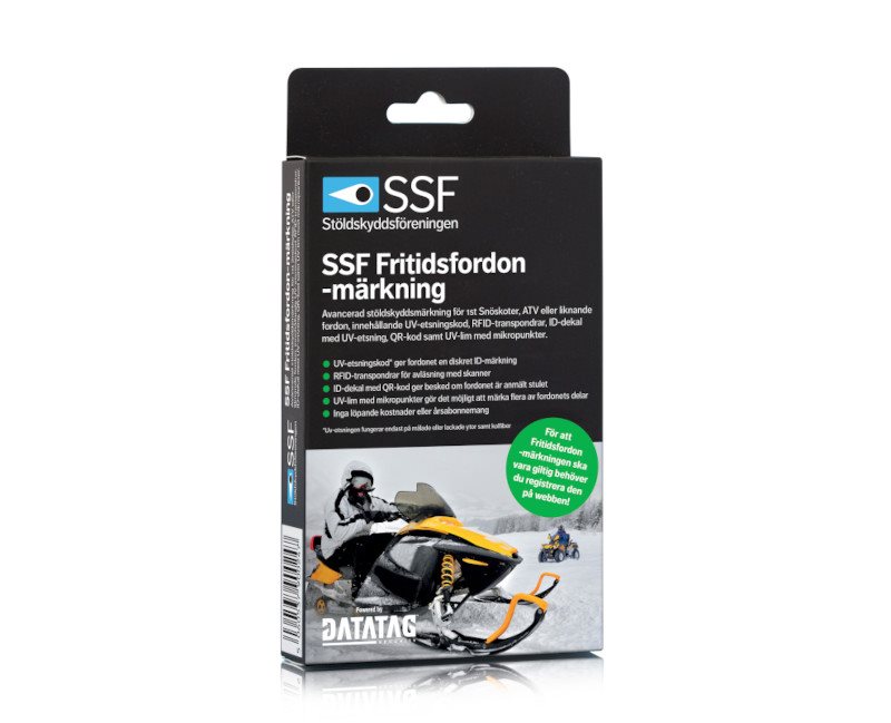 SSF Fritidsfordon märkning