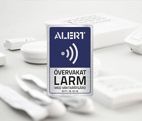 Logotyp för Alert alarm